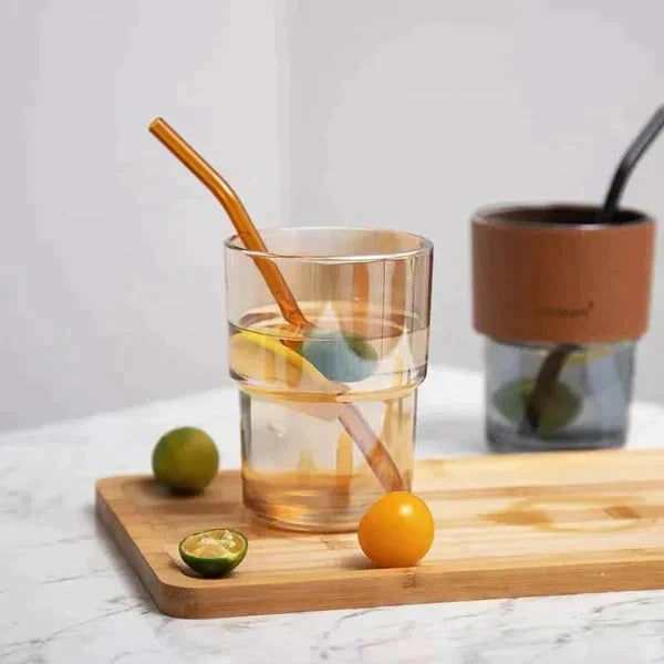 400ml Glass Sipper