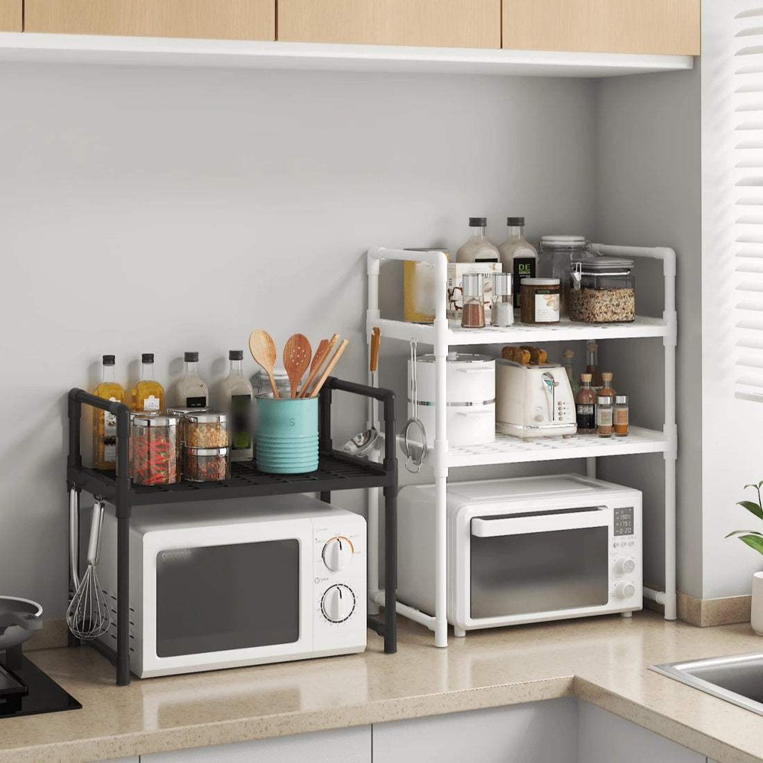 Multi-Purpose Space-Saving Oven Rack 2 Tier