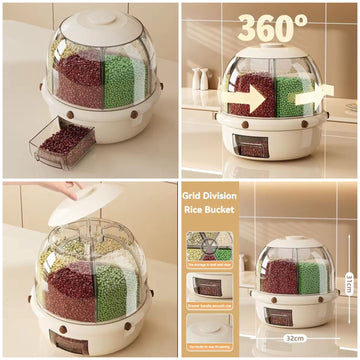 New and Improved Rice and Grain Dispenser 10 KG