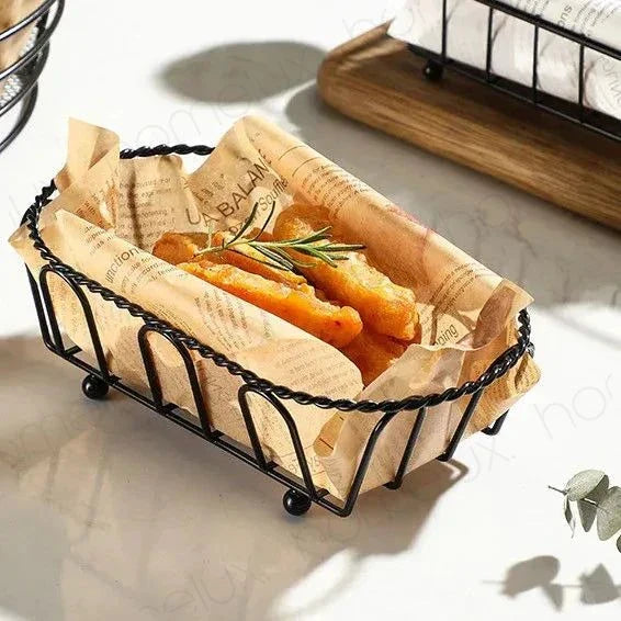 Restaurant Style Serving Platter -Snacks On The Wheels Platter (Small)