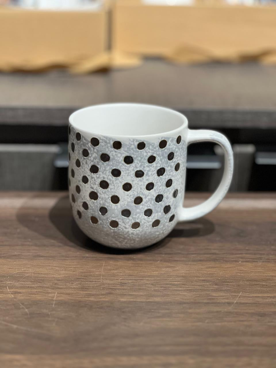 Danny Home Polka-Dot Tea Mug 12.5cm