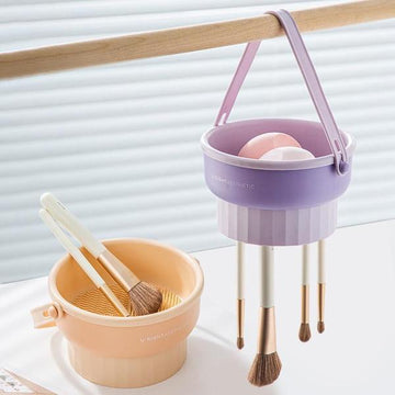 3 in 1 Silicone Makeup Brush Cleaner