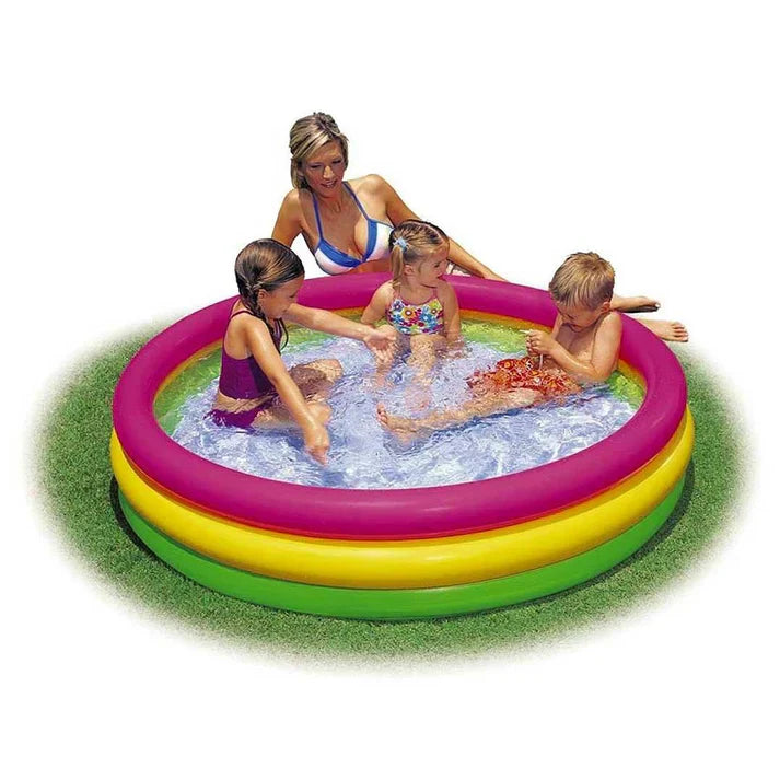 INTEX Sunset Swimming Pool For Kids 4ft