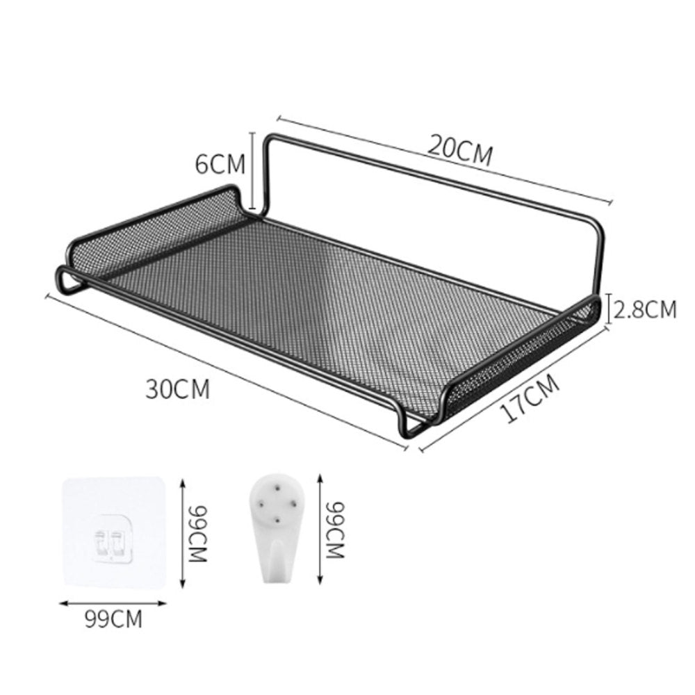 Wall Mounted Storage TV Shelf Holder