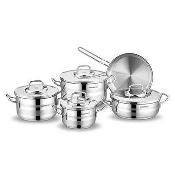 Korkmaz Astra 9 Pcs Cookware Set