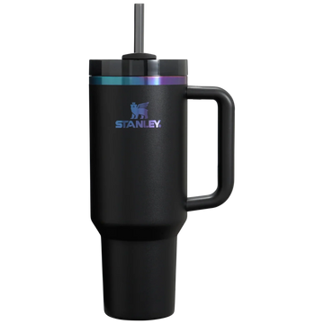The Quencher H2.0 FlowState™ Tumbler | 40 OZ | Black Chroma
