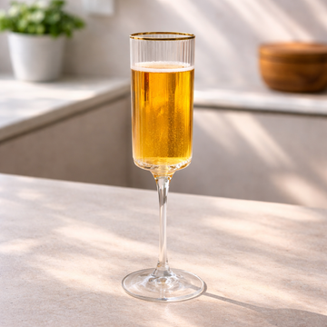 Crystal Cocktail Wine Glass - Set of 6