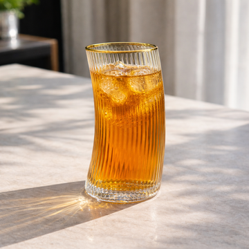 Crystal Cocktail Curve Glass - Large - Set of 6