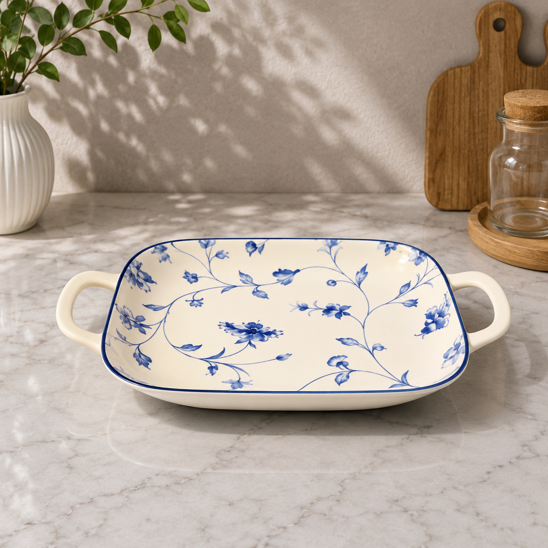 Brilliant Porcelain Square Dish | 9 Inch | Multiple Colors
