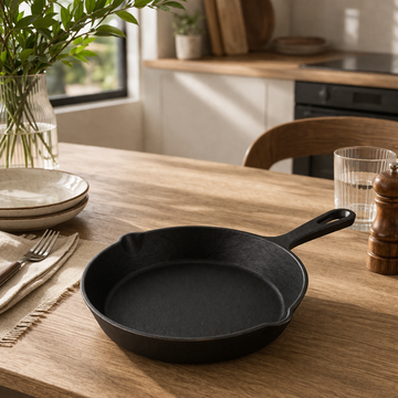 Danny Home Cast Iron Skillet 12 inch