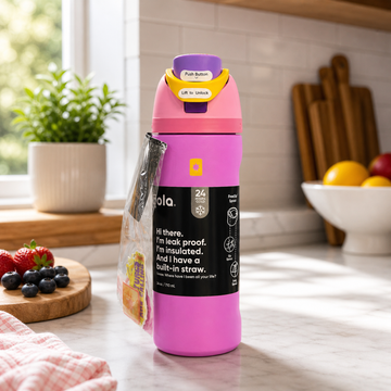 Owala DP Limited Edition 24oz FreeSip Water Bottle - Disney princess pink