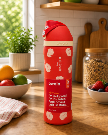 Owala FreeSip Limited Edition 24oz FreeSip Water Bottle - Disney Stich