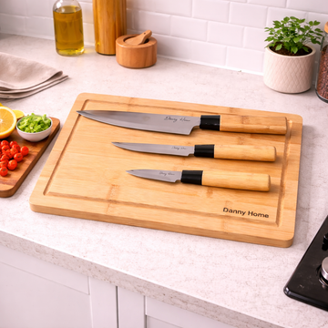 Danny Home Multipurpose Kitchen Knife Set 4pcs