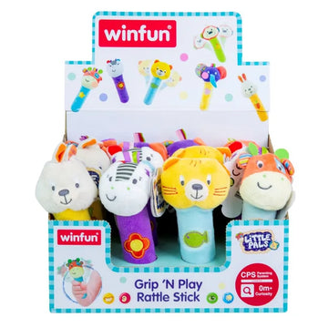 Win-Fun Grip n Play Rattle Stick 1 Pc
