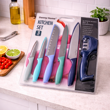 Danny Home Multipurpose Kitchen Knife Set 6pcs