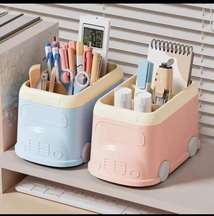 Bus Shape Pen Organizer