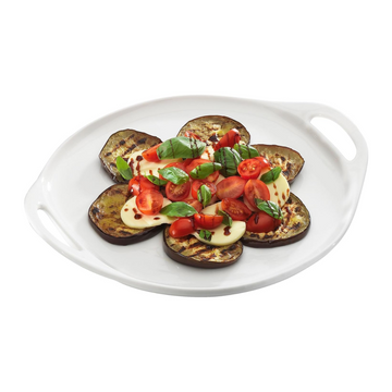 Symphony Handles Round Serving Platter