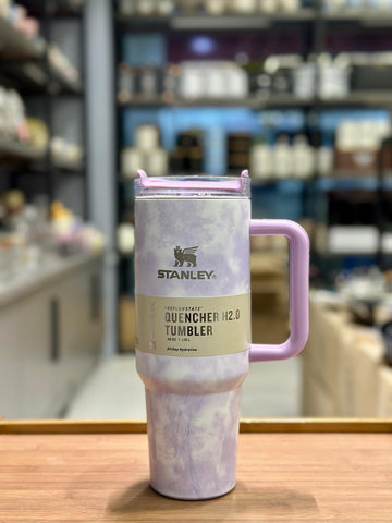 Stanley tiedie verbina purple 40oz