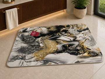 Premium Water Absorbing Floor Mats | Quick Dry Anti-Slip Mats for Home | 38*58cm