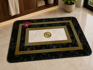 Premium Water Absorbing Floor Mats | Quick Dry Anti-Slip Mats for Home | 38*58cm