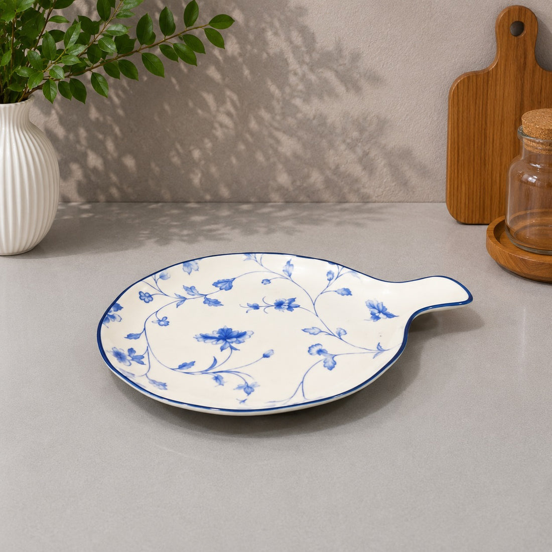 Brilliant Porcelain Round Platter Dish | 9 Inch | Multiple Colors