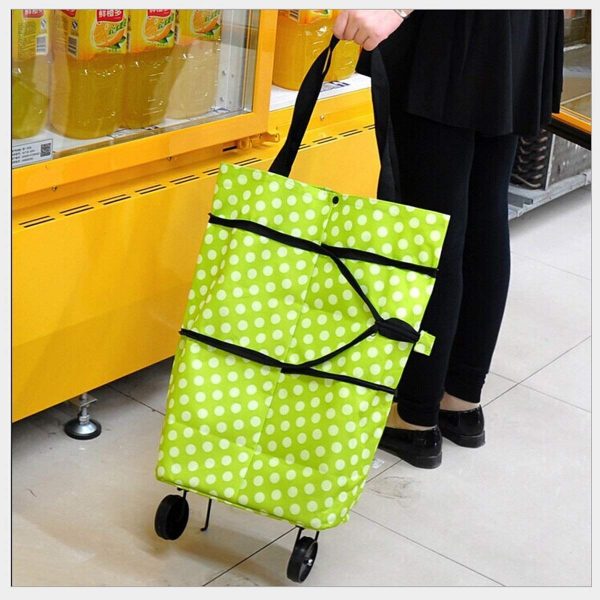 Foldable Shopping Trolley Bag